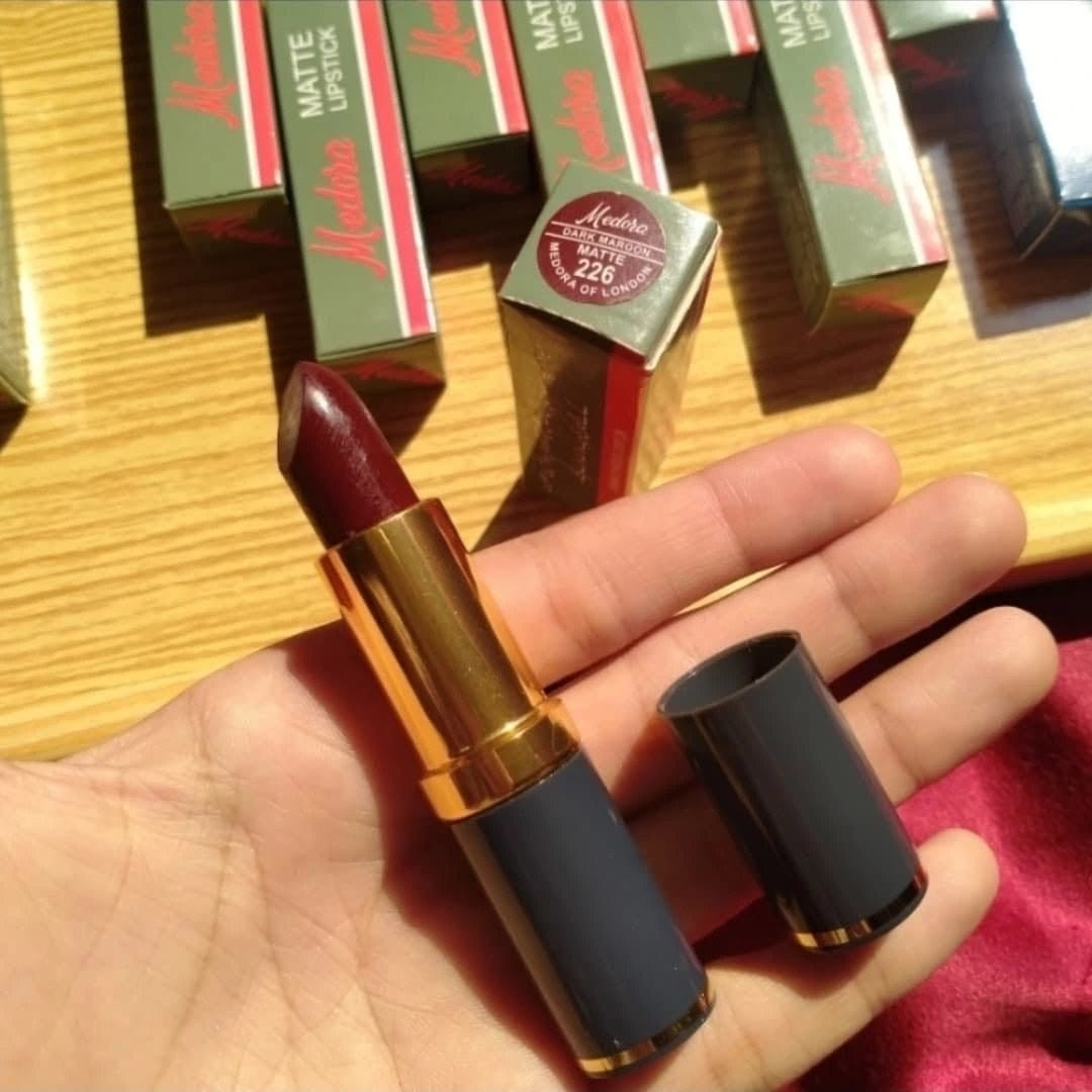 Medora Lipstick Pack of 6 – Creamy, Long-Lasting, Smooth Finish Lip Colors  rondom colour