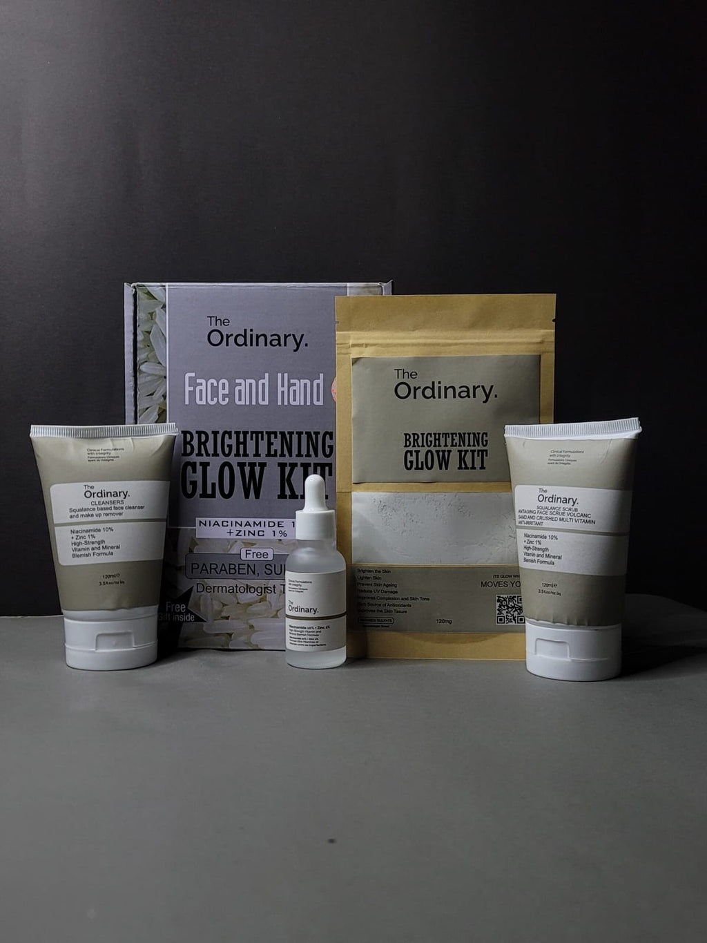 The Ordinary Glow Kit for Face & Hands – Brightening & Radiance Skincare Set