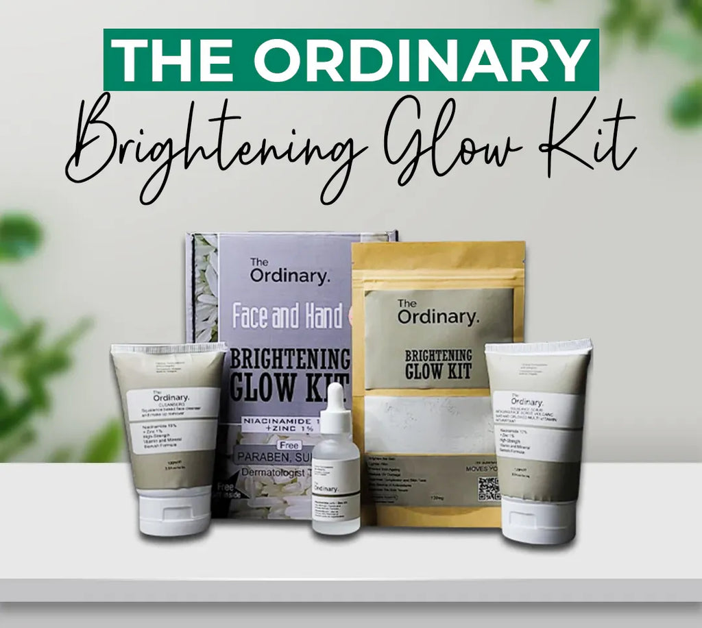 The Ordinary Glow Kit for Face & Hands – Brightening & Radiance Skincare Set