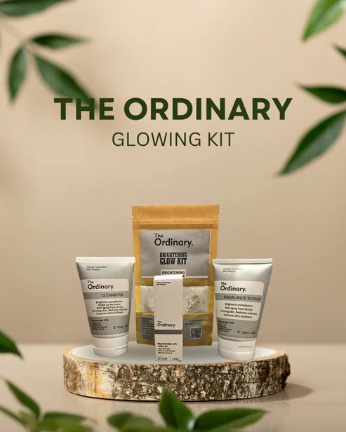 The Ordinary Glow Kit for Face & Hands – Brightening & Radiance Skincare Set